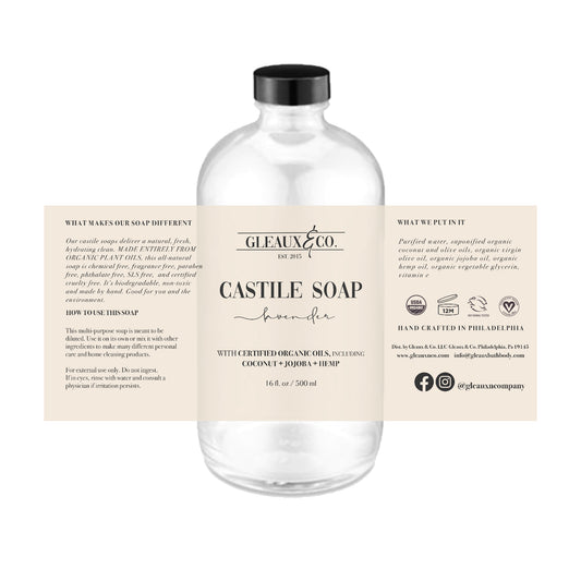 Gleaux & Company Lavender Castile Soap